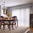 thumbnail image 2 of Vertical Blinds Replacement Slats Heavy Duty PVC Smooth Curved (White) You Pick Size and Quantity (58.5 Inches) (5 Slats), 2 of 10