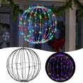 thumbnail image 4 of Clearance! Sphere Decorations Christmas Display-Christmas Ornaments Holiday Glowing Decoration, 4 of 9