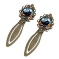 thumbnail image 2 of Crow Elegant Vintage Copper-Colored Lace Bookmarks - Set of Two Stainless Steel Bookmarks for Book Lovers and Readers, 2 of 5