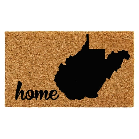 West Virginia Mountaineers Tailgater Mat - Calloway Mills West Virginia Outdoor Doormat 18