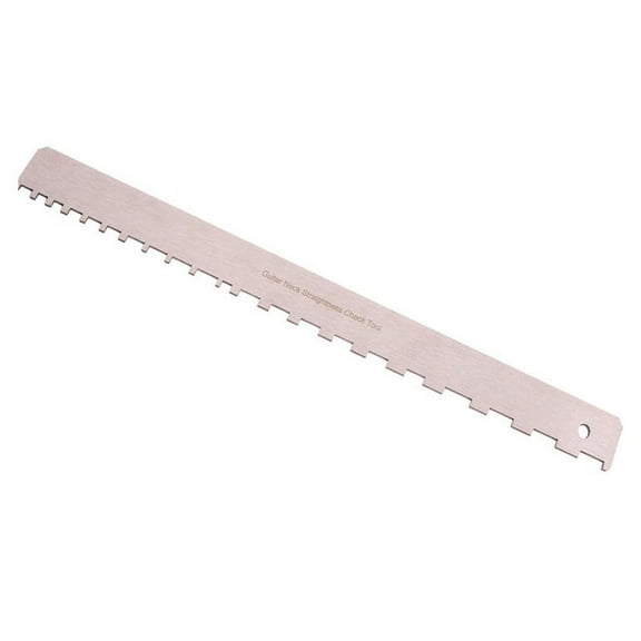 Guitar Neck Notched Straight Edge Luthiers Tool Fret Rocker Leveler for Fender or Guitar Fretboard and Frets