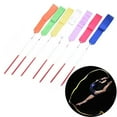 thumbnail image 3 of 1/2m Gymnastics Colored Ribbons Gym Rhythmic Gymnastics Equipment Dance Ribbon Ballet Streamer Twirling Rod Training Tool, 3 of 7
