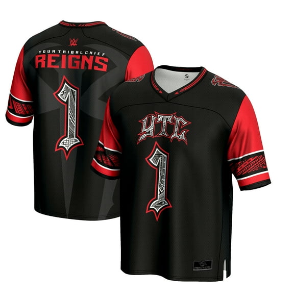 Youth ProSphere Black Roman Reigns YTC Football Jersey