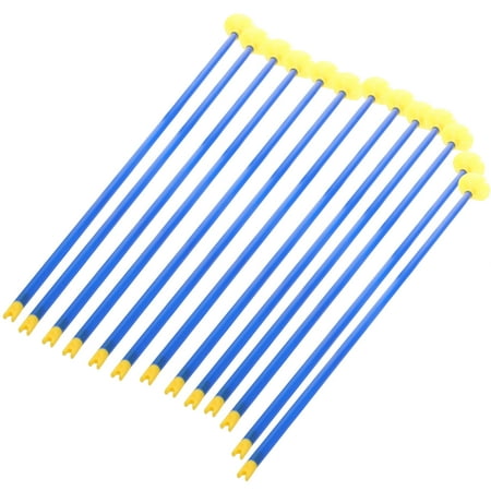 Alvinma 12 Pcs Sucker Arrow Arrows for Kids Safety Suction Cup Toys Outdoor Replacement Bow Boy