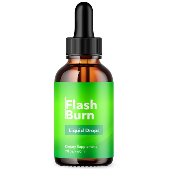 Flash Burn Advanced Formula Drops Supporting Your Active Lifesyle Naturally FlashBurn 30 Servings
