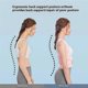 thumbnail image 5 of Corrector de postura de espalda, almohadilla lumbar, soporte de cintura, faja para joroba, correas de soporte de espalda para adultos, 5 of 5