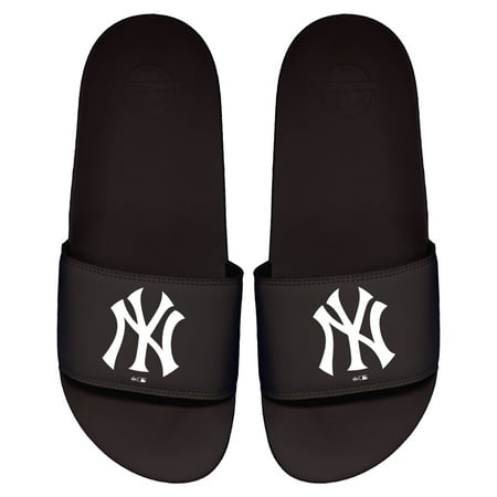 

Youth ISlide Black New York Yankees Alternate Logo Motto Slide Sandals