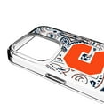 thumbnail image 3 of Syracuse Orange iPhone Paisley Design Clear Case, 3 of 7