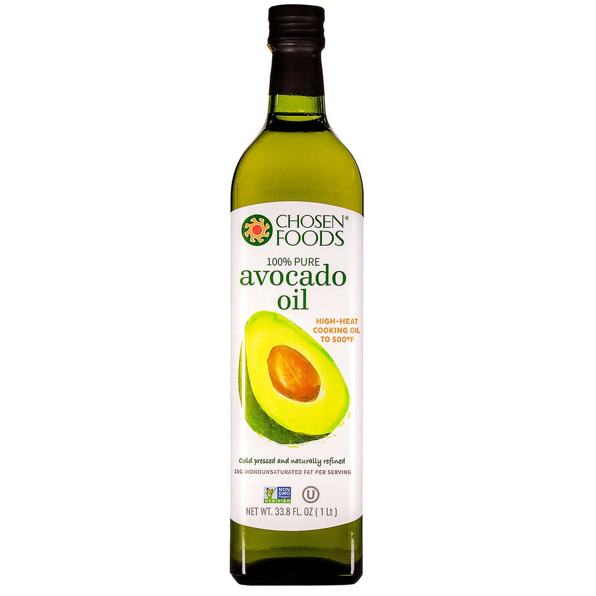 Chosen Foods 100% Pure Avocado Oil, 33.8 fl oz. - Walmart.com