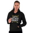 thumbnail image 3 of Let's Do That Hockey Sports Hoodie Sweatshirt Women Men Brisco Brands L, 3 of 6