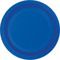 thumbnail image 1 of Creative Converting Plaque de Papier à Dessert au Cobalt, 6,75", Bleu, 1 of 3