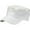 01. White, variant on Cadet Army Military Fitted Botton Cap Basic Everyday Castro Radar Hat