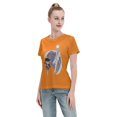 thumbnail image 4 of Women's Basic Short Sleeve T-Shirt Conan and Kaito Kidd, 4 of 6