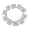 thumbnail image 1 of 10pcs Silicone Gel Tens Units Electrode Replacement Pads For Massagers Practical, 1 of 5