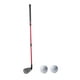 thumbnail image 2 of Golf Chipper Golf Wedge, Golfer Golfer Golfer Golfer Golfer Golfer Golfer Golfer Golfer Equipo Al aire libre con bolas Club de práctica de chipping Rojo negro, 2 of 8