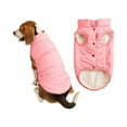 thumbnail image 1 of Winter Dog Vest with Button Closure & Warm Fleece Lining, Back Zipper Design for Small and Medium Dogs, Comfortable Cold Weather Protection for Outdoor Walking, 1 of 5