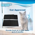 thumbnail image 6 of HQRP 6-Piece Activated Charcoal Carbon Litter Box Filters for Hooded Cat Litter Box, 6 x 6.5 Inch Trimmable Pads, 10mm Thick, 6 of 8