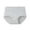Light Gray, variant on Womens High Waisted Underwear, Breathable Panties with Extended Gusset for Comfortable Daily Wear