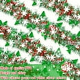 thumbnail image 5 of 6.56Ft Carnival Metallic Tinsel Twist Hanging Garland with Snowflake and Easter Tree for Party Supplies Carnival Home Stairs Indoor Outdoor Décor, 5 of 7