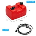 thumbnail image 3 of Marine Tank, 3/6/12 Gallon Marine Portable Tank Outboard Marine Boat Tank With Line, I-Shaped Handle, Easy to Carry, 3 of 7