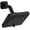 Black, variant on Riobel 376 2 GPM Multi Function Rain Shower Head - Black