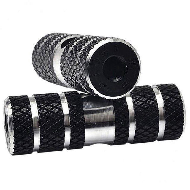 Clavijas Antideslizantes Para Bicicleta, Repuesto Universal Para Pie Del Eje Delantero Y Trasero, Color Negro, 5x2 Uds.