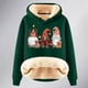 thumbnail image 4 of WILLBEST Sudadera con Capucha Estampada Navideña para Mujer X-Grande, 4 of 4