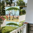 thumbnail image 5 of Wukai African Women Garden Flags Double Sided Welcome Garden Yard House Flags Outside Outdoor House (Only Flag), 5 of 8