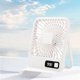 thumbnail image 4 of Ventilador de escritorio USB 5 modos de velocidad Soporte estable Carga USB ultra silenciosa Ventilador de escritorio pequeño para la familia Oficina Escuela Blanco, 4 of 10
