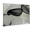 thumbnail image 4 of "Abstract Black and White 20-29-04" Painting Print on Wrapped Canvas, 4 of 7