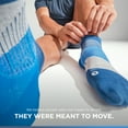 thumbnail image 7 of Feetures Elite Ultra Light Cushion Ankle Socks - Sport Sock with Targeted Compression - Navy Mist, S (1 Pair), 7 of 7