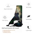 thumbnail image 3 of Beetlejuice Beetlejuice Microfiber Beach Towel, 31.5"x63" Oversized Sand Free Travel Towels Quick Dry Swimming Towel, Lightweight Camping Towel Super Absorbent Pool Towel for Vacation Essentials Gift, 3 of 6
