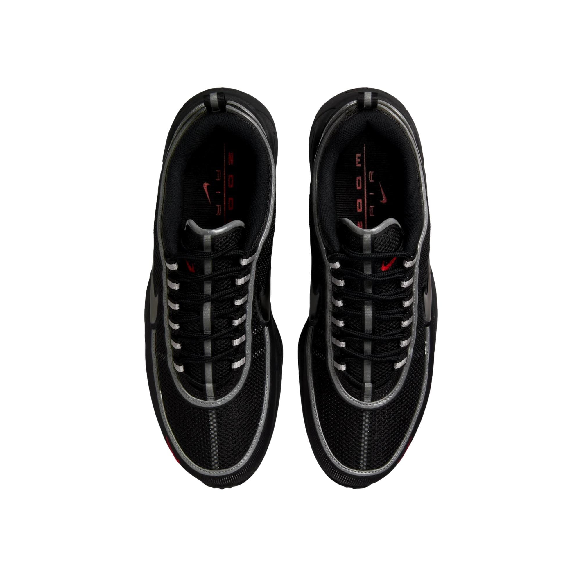 Nike Air Zoom Spiridon SP Black/Black/Metallic Silver-Red