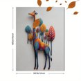 thumbnail image 3 of Colorful Giraffe Canvas Wall Art，Wildlife Decor for Living Room Bedroom Office Dining Room Hallway, 3 of 8