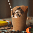 thumbnail image 2 of Cups Paper French Holderfry Charcuterie Fries Cones Cup Kraft Snack Out Take Popcorn Container Box Cardboard Party Ice Cream, 2 of 5