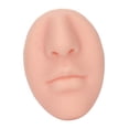 thumbnail image 2 of Practice Model, Silicone Nose Model Versatile Reusable Flexible With Mouth For Salon For Beginners Light Fleshcolor, 2 of 8