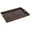 Brown, variant on Large Acacia Wooden Serving Tray with Handles 20 x 14 inch Decorative Coffee Table Ottoman Tray for Living Room Extra Large for Kitchen Dinner Food Bar Breakfast in Bed (Color Brown)