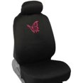 BDK Pink Butterfly Design Car Seat Covers, Full Set, 9 Piece