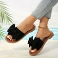 thumbnail image 4 of Dakaela Flat Sandals for Women Comfortable Slip on Womens Flats Shoes Dressy Summer Casual Beach Slides, 4 of 9