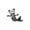 5, variant on Black White Gothic Animal Cat Brooch Creative Skull Goldfish Fashion Enamel Pin-3