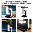 thumbnail image 2 of xgfhyjeh Small Suspension Style Table Lamp for Bedroom Contemporary Bedside Side End Led Table Lamp With Wireless Charging Modern Natural Nightstand Light Home Office Room Decor Decoration,Plastic, 2 of 7