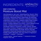 thumbnail image 2 of Andalou Naturals Face Mist, Moisture Boost Facial Spray with Hyaluronic Acid &amp; Collagen, Hydrating &amp; Moisturizing Skin Care for Dry and Dehydrated Skin, 6 fl oz, 2 of 6