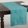 thumbnail image 5 of Saro Lifestyle Fringed Design Stone Washed Table Runner, 5 of 5
