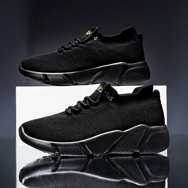 Zapatos deportivos de verano, Zapatos deportivas transpirables antideslizantes para correr (negro 36) Ehuebsd Tenis De Mujer Tenis De Hombre