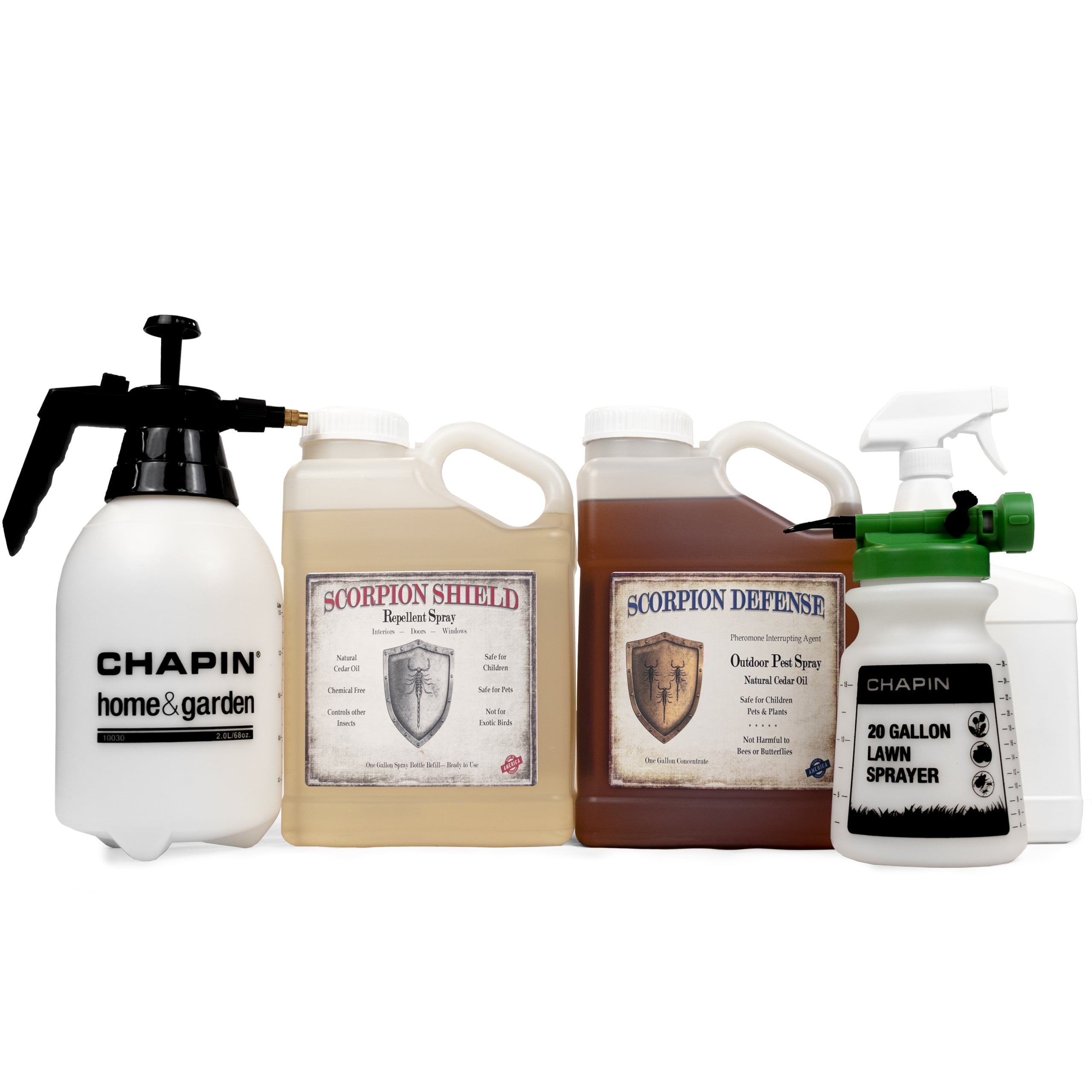 Cedarcide Indoor & Outdoor Scorpion Treatment Kit (Large) Cedar Oil