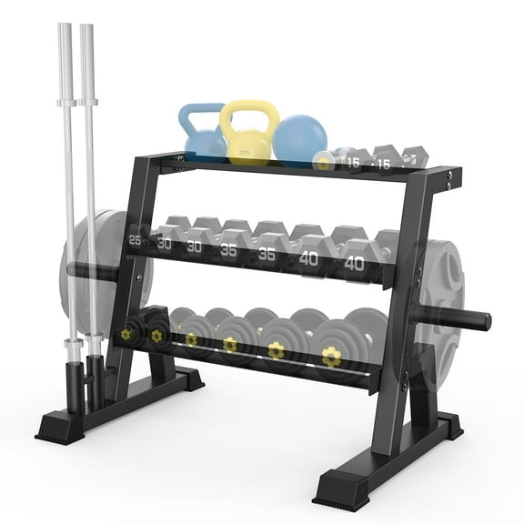 Lmdex Dumbbell Rack Dumbbell Weight Rack Heavy Duty, Home Gym Dumbbell Storage Stand Holder