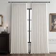 thumbnail image 1 of Cortinas plisadas de lino PleatedDrapes, 178 cm, extra anchas, 400 GSM, 2 paneles, 1 of 9