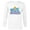 White, variant on Disney Princess Cinderella Big Dreams Retro - Long Sleeve T-Shirt for Men - Customized-White