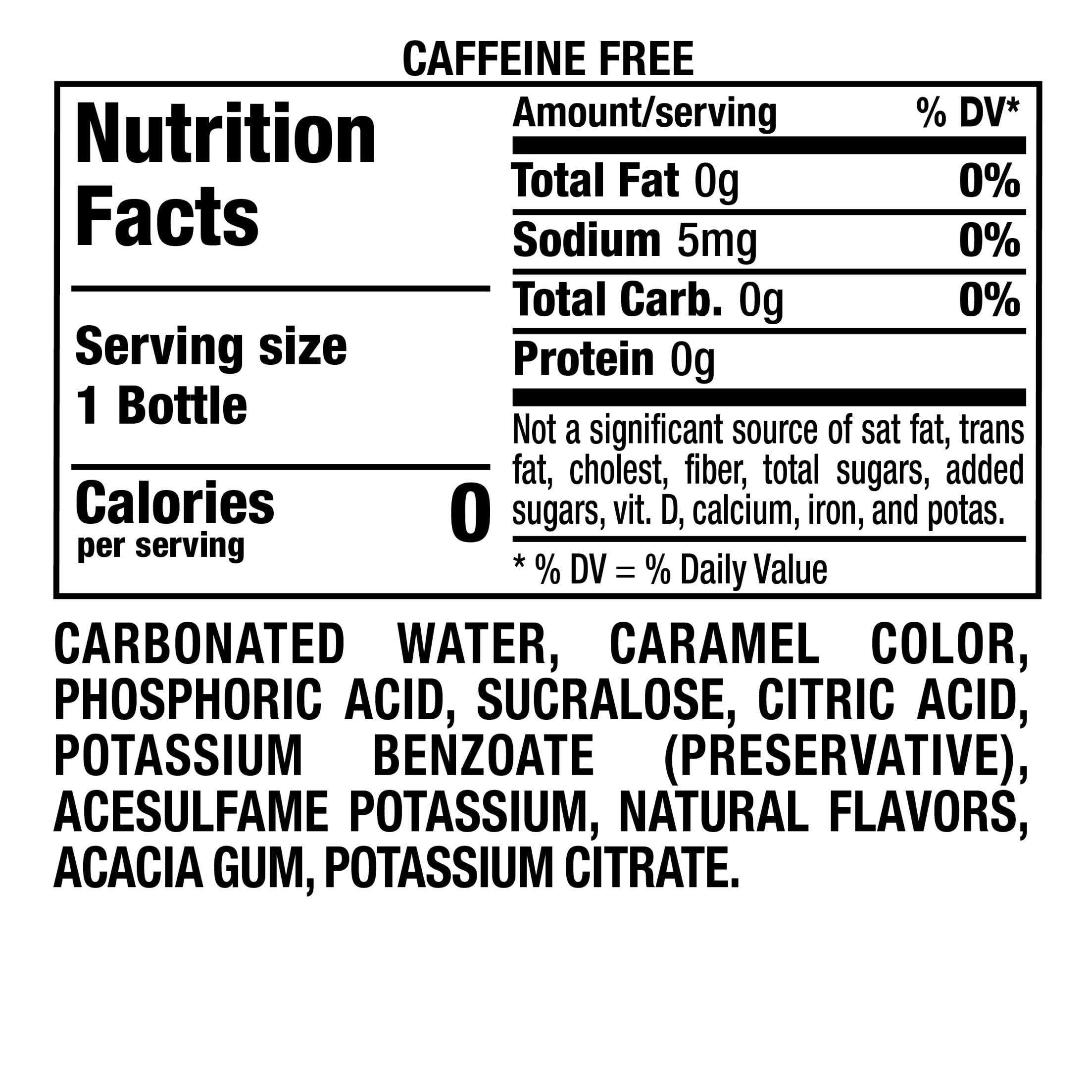 (3 pack) Diet Rite Caffeine Free Soda Pop, 16.9 fl oz, 6 Pack Bottles