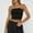 Black, variant on Women's Strapless Bandeau Tube Top Stretchy, Comfortable, and Versatile Crop Top for Casual and Active Wear